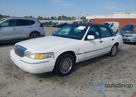 1998 Mercury Grand Marquis z USA, uszkodzony, nr VIN 2MEFM75WXWX621436